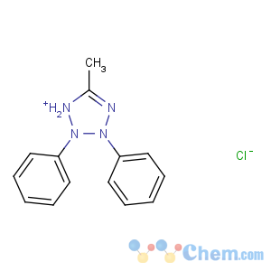 CAS No:6275-01-0 5-methyl-2,3-diphenyl-1H-tetrazol-1-ium
