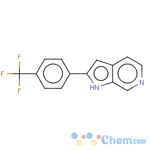 CAS No:627511-04-0 1H-Pyrrolo[2,3-c]pyridine,2-[4-(trifluoromethyl)phenyl]-