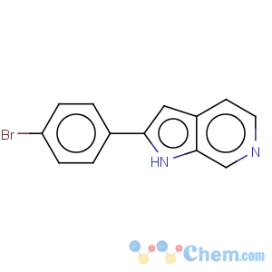 CAS No:627511-05-1 1H-Pyrrolo[2,3-c]pyridine,2-(4-bromophenyl)-