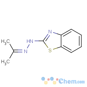 CAS No:6277-26-5 N-(propan-2-ylideneamino)-1,3-benzothiazol-2-amine