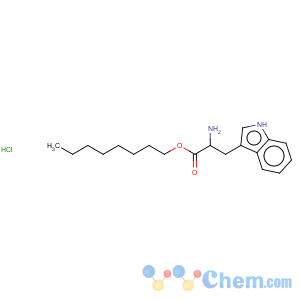 CAS No:6278-90-6 Tryptophan, octylester, monohydrochloride (9CI)