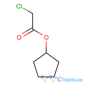 CAS No:6282-56-0 Aceticacid, 2-chloro-, cyclopentyl ester