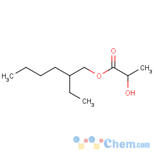 CAS No:6283-86-9 Propanoic acid,2-hydroxy-, 2-ethylhexyl ester