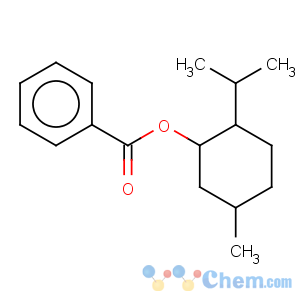 CAS No:6284-35-1 Cyclohexanol,5-methyl-2-(1-methylethyl)-, 1-benzoate, (1R,2S,5R)-