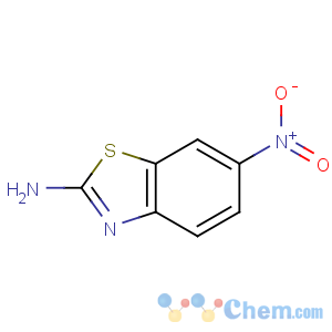 CAS No:6285-57-0 6-nitro-1,3-benzothiazol-2-amine
