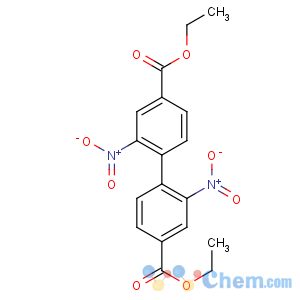 CAS No:6285-96-7 [1,1'-Biphenyl]-4,4'-dicarboxylicacid, 2,2'-dinitro-, 4,4'-diethyl ester