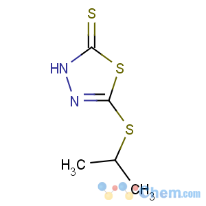 CAS No:62868-67-1 5-propan-2-ylsulfanyl-3H-1,3,4-thiadiazole-2-thione