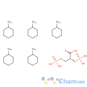 CAS No:62868-79-5 2,3-Diphospho-D-glyceric acid pentacyclohexylamine salt