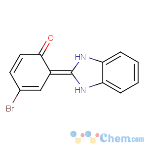 CAS No:62871-28-7 4-bromo-6-(1,3-dihydrobenzimidazol-2-ylidene)cyclohexa-2,4-dien-1-one