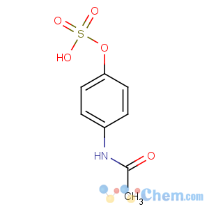 CAS No:62886-06-0 Acetamide, N-(4-(sulfooxy)phenyl)-