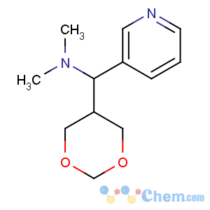 CAS No:62904-71-6 (1R)-1-(1,3-dioxan-5-yl)-N,N-dimethyl-1-pyridin-3-ylmethanamine
