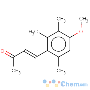 CAS No:62924-31-6 3-Buten-2-one,4-(4-methoxy-2,3,6-trimethylphenyl)-, (E)- (9CI)