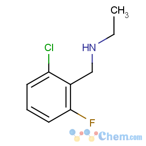 CAS No:62924-59-8 N-[(2-chloro-6-fluorophenyl)methyl]ethanamine