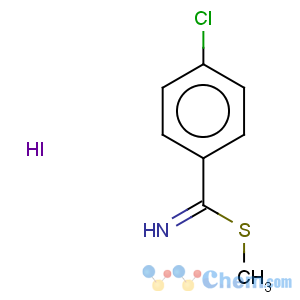 CAS No:62925-87-5 Benzenecarboximidothioicacid, 4-chloro-, methyl ester, hydriodide (1:1)