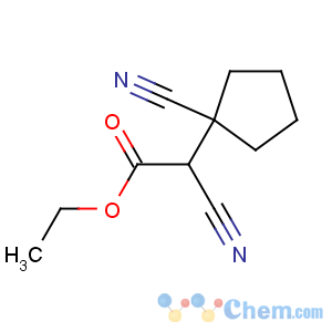CAS No:62953-74-6 ethyl cyano(1-cyanocyclopentyl)acetate