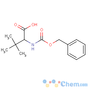 CAS No:62965-10-0 (2S)-3,3-dimethyl-2-(phenylmethoxycarbonylamino)butanoic acid