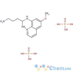 CAS No:63-45-6 4-N-(6-methoxyquinolin-8-yl)pentane-1,4-diamine