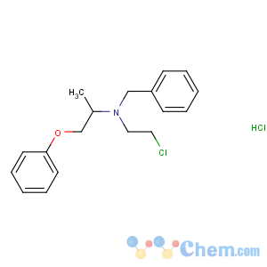 CAS No:63-92-3 N-benzyl-N-(2-chloroethyl)-1-phenoxypropan-2-amine