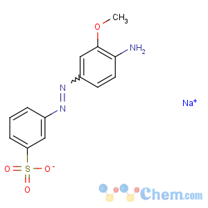 CAS No:6300-07-8 4-Amino-3-methoxyazobene-3'-sulfonic acid sodium salt