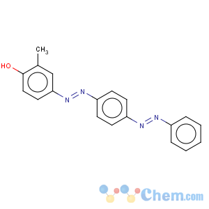 CAS No:6300-37-4 Phenol,2-methyl-4-[2-[4-(2-phenyldiazenyl)phenyl]diazenyl]-