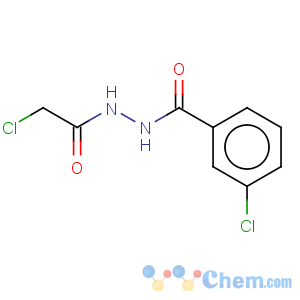 CAS No:63002-49-3 Benzoicacid, 3-chloro-, 2-(2-chloroacetyl)hydrazide