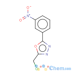 CAS No:63002-57-3 2-Chloromethyl-5-(3-nitro-phenyl)-[1,3,4]oxadiazole
