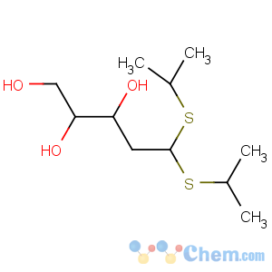 CAS No:6301-46-8 5,5-bis(propan-2-ylsulfanyl)pentane-1,2,3-triol