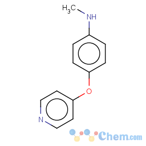 CAS No:630125-30-3 benzenamine, n-methyl-4-(4-pyridinyloxy)- (9ci)