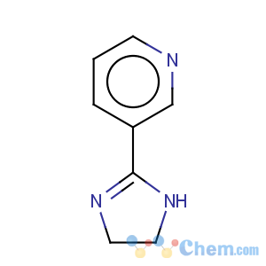 CAS No:6302-53-0 3-(4,5-Dihydro-1H-imidazol-2-yl)pyridine