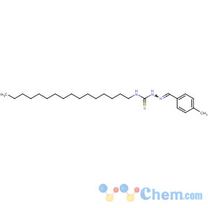 CAS No:6302-75-6 Hydrazinecarbothioamide, N-hexadecyl-2-[(4-methylphenyl)methylene]-