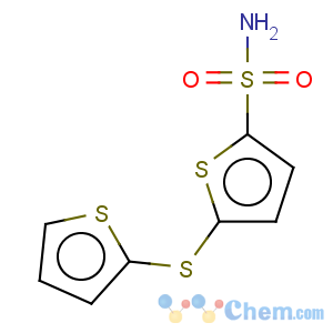 CAS No:63033-64-7 2-Thiophenesulfonamide,5-(2-thienylthio)-