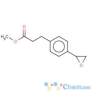 CAS No:6304-01-4 Benzenepropanoic acid, 4-(2-oxiranyl)-, methyl ester
