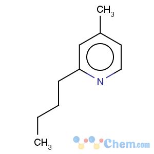 CAS No:6304-31-0 Pyridine,2-butyl-4-methyl-