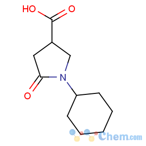 CAS No:6304-56-9 3-Pyrrolidinecarboxylicacid, 1-cyclohexyl-5-oxo-