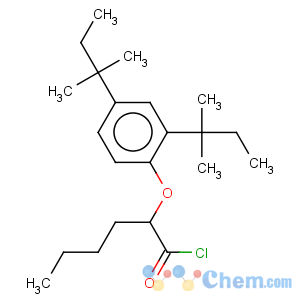 CAS No:63059-55-2 2-[2,4-bis(1,1-dimethylpropyl)phenoxy]hexanoyl chloride