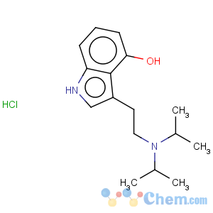 CAS No:63065-90-7 N,N-Diisopropyl-4-hydroxytryptamine hydrochloride