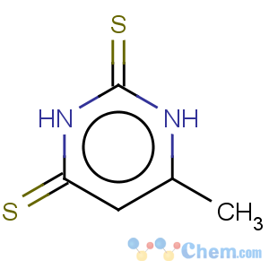 CAS No:6308-38-9 2,4(1H,3H)-Pyrimidinedithione,6-methyl-