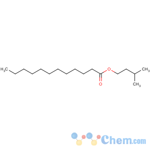 CAS No:6309-51-9 3-methylbutyl dodecanoate