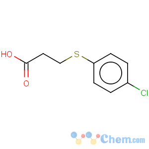 CAS No:6310-27-6 Propanoic acid,3-[(4-chlorophenyl)thio]-