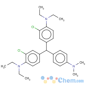 CAS No:6310-61-8 Benzenamine,4,4'-[[4-(dimethylamino)phenyl]methylene]bis[2-chloro-N,N-diethyl-