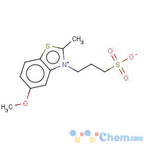 CAS No:63149-01-9 5-methoxy-2-methyl-3-(3-sulfopropyl)benzothiazolium inner salt
