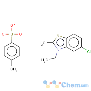 CAS No:63149-16-6 5-Chloro-3-ethyl-2-methylbenzothiazolium p-toluenesulfonate