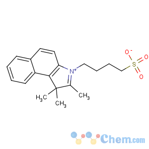 CAS No:63149-24-6 4-(1,1,2-trimethylbenzo[e]indol-3-ium-3-yl)butane-1-sulfonate