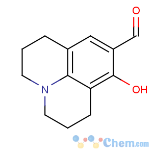 CAS No:63149-33-7 2,3,6,7-Tetrahydro-8-hydroxy-1H,5H-benzo[ij]quinolizine-9-carboxaldehyde