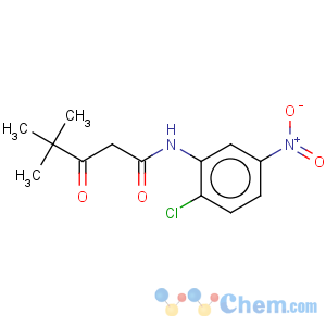 CAS No:63163-96-2 n-(2-chloro-5-nitrophenyl)-4,4-dimethyl-3-oxovaleramide
