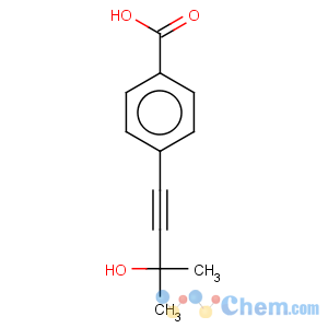CAS No:63165-02-6 4-(3-hydroxy-3-methylbut-1-ynyl)benzoic acid