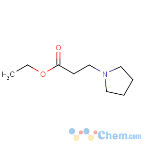 CAS No:6317-35-7 1-Pyrrolidinepropanoicacid, ethyl ester