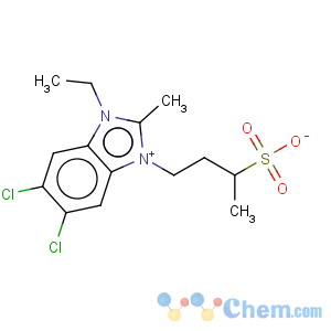 CAS No:63175-96-2 1H-Benzimidazolium,5,6-dichloro-1-ethyl-2-methyl-3-(3-sulfobutyl)-, inner salt