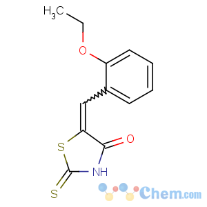 CAS No:6319-50-2 4-Thiazolidinone,5-[(2-ethoxyphenyl)methylene]-2-thioxo-