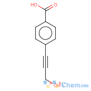 CAS No:63197-50-2 4-(3-Hydroxyprop-1-ynyl)benzoic acid